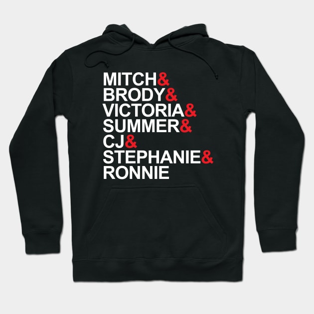 Baywatch Movie Character Names Mitch Brody Hoodie by Rebus28